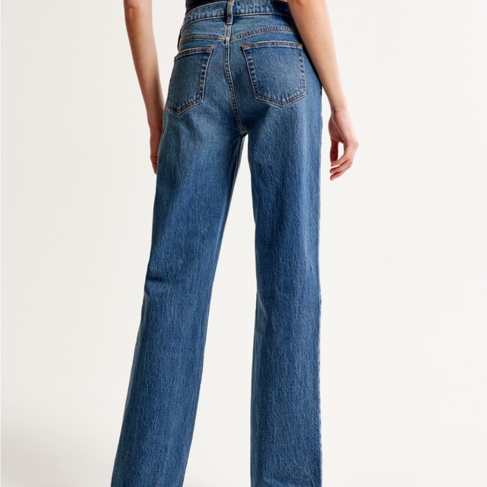 NWOT! Abercrombie low rise baggy jeans